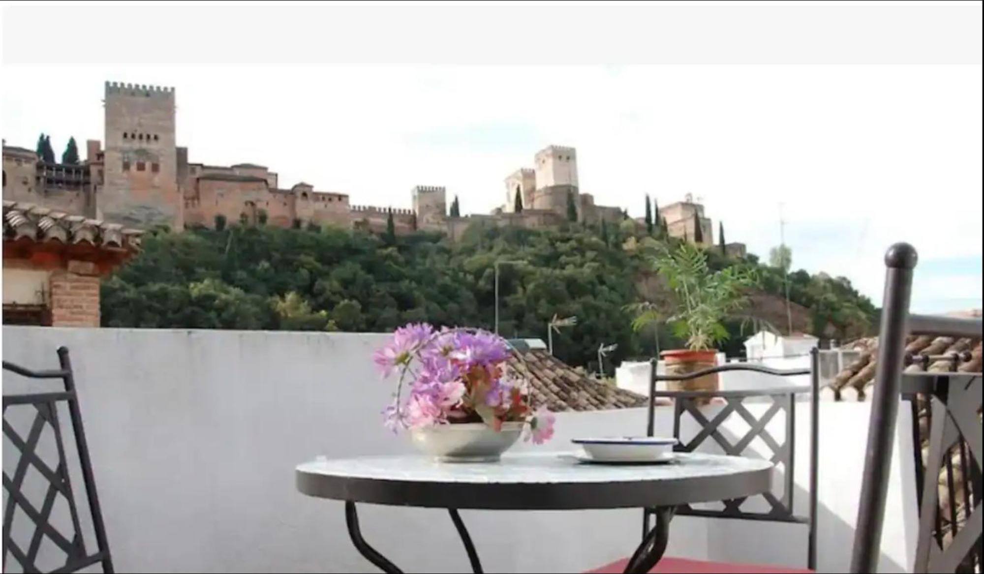 Apartmán Atico Con Terracita Y Vistas Alhambra, Centro Granada Exteriér fotografie